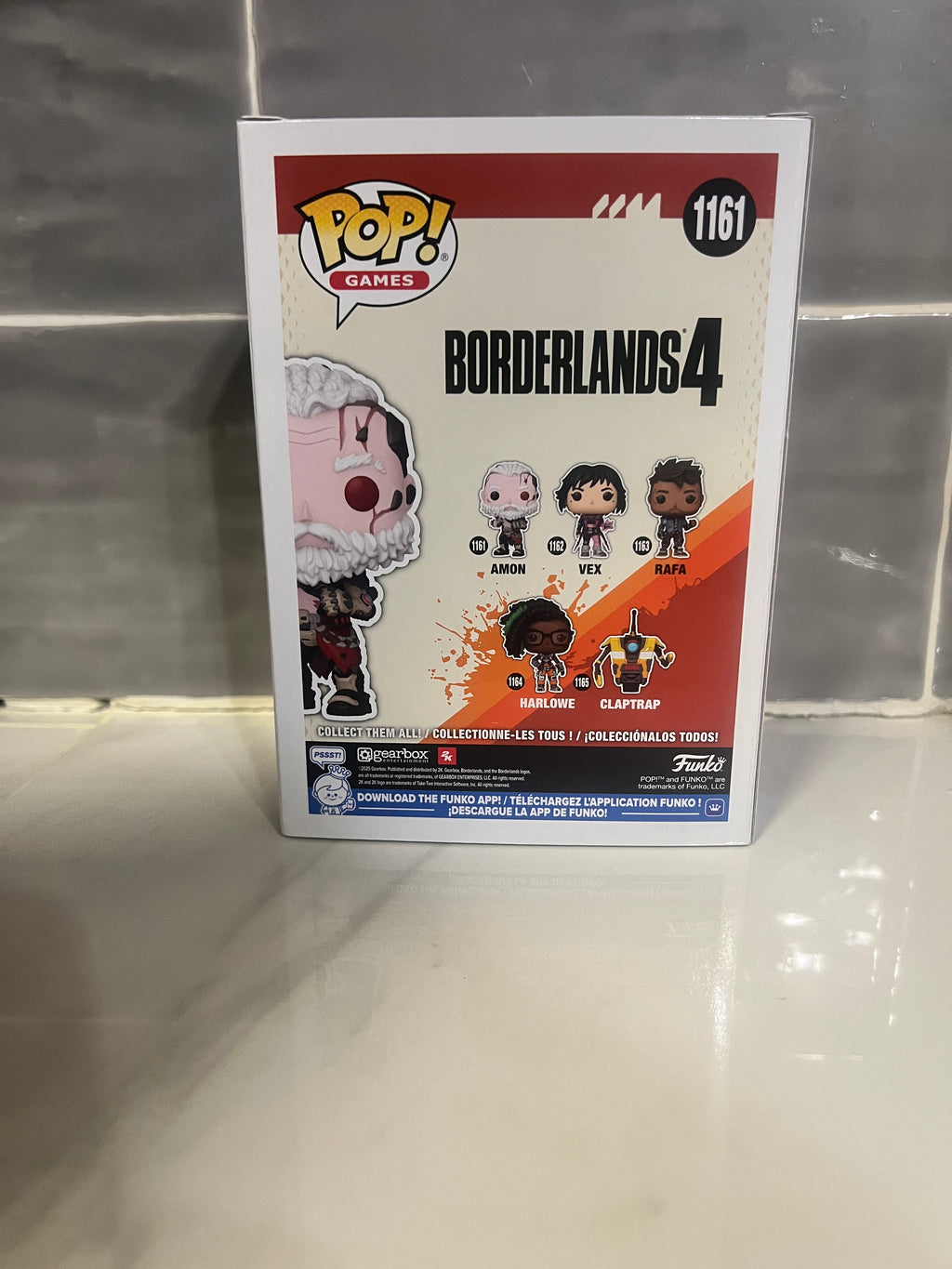 Funko Pop! Games Borderlands 4 Amon #1161 Vinyl Figure