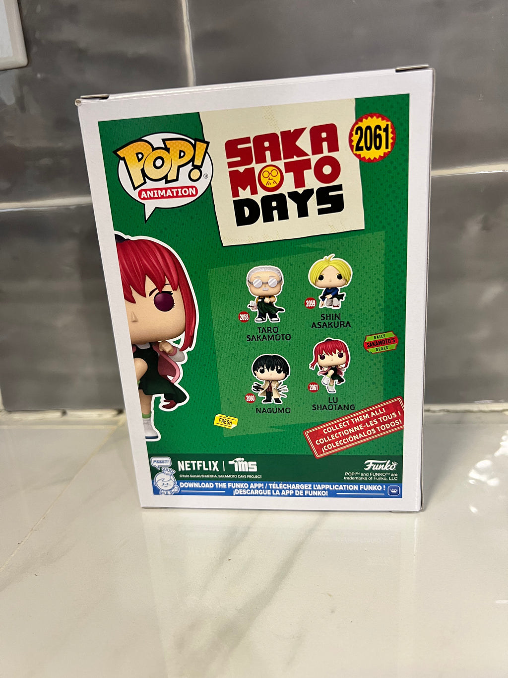 Funko Pop! Animation Sakamoto Days Lu Shaotang #2061 Vinyl Figure