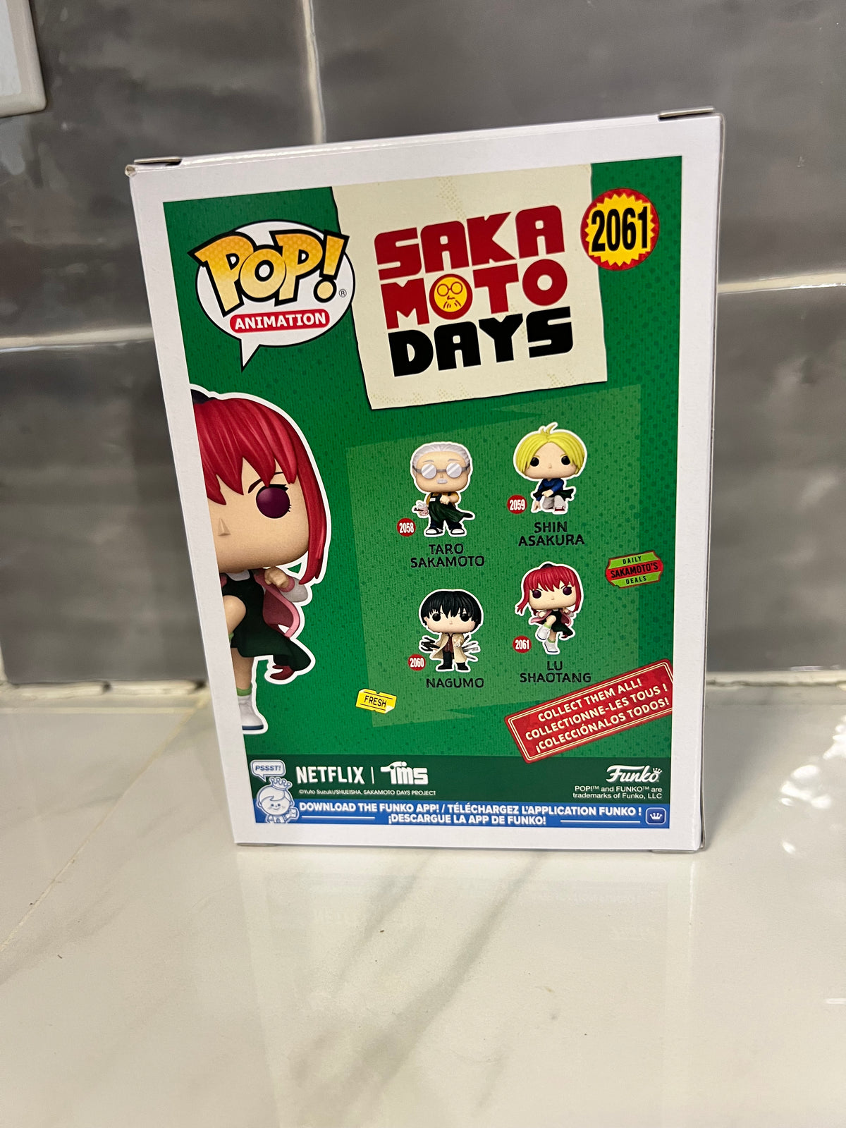 Funko Pop! Animation Sakamoto Days Lu Shaotang #2061 Vinyl Figure