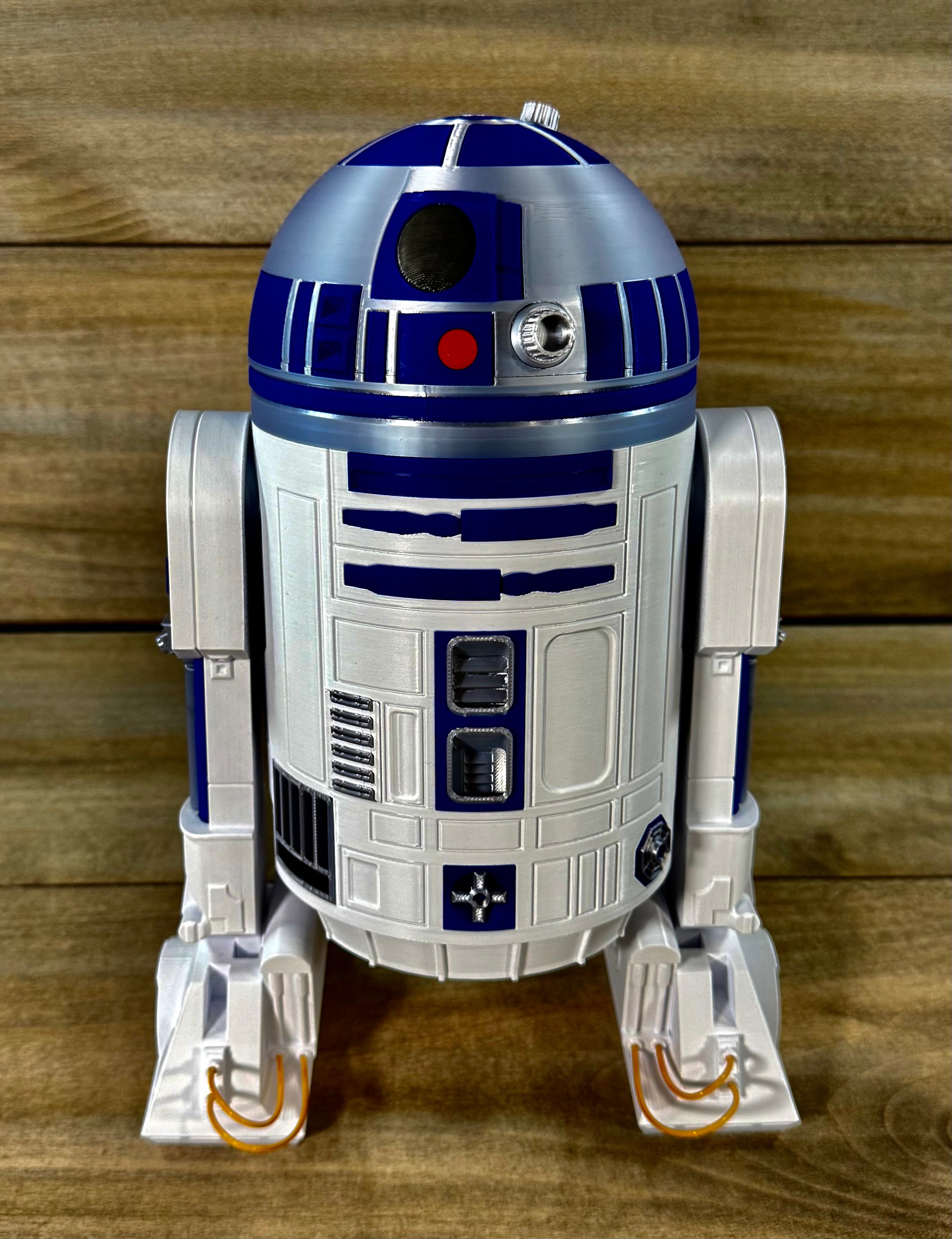 Classic R2-D2 Astromech Droid Figurine | 3D Printed Sci-Fi Collectible