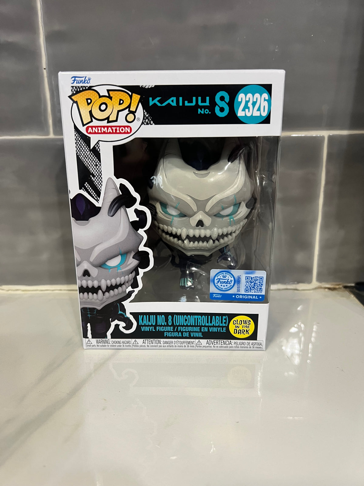 Funko Pop! Animation Kaiju No. 8 (Uncontrollable) #2326 Glow in Dark
